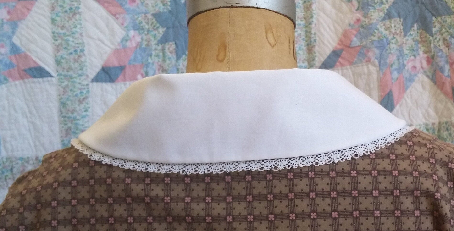 Cotton Collar - Rounded Collar - Peter Pan Collar