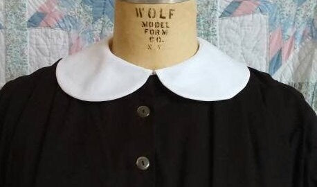 Cotton Collar - Rounded Collar - Peter Pan Collar