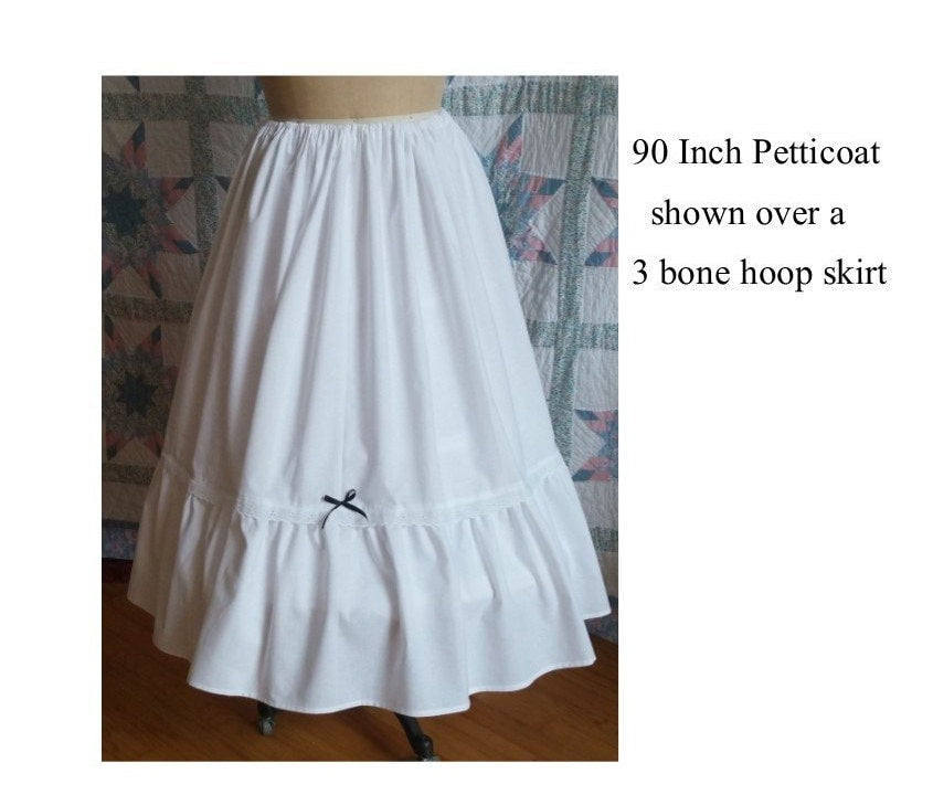 Flounced Petticoat - Historical Petticoats - Overhoop Petticoat