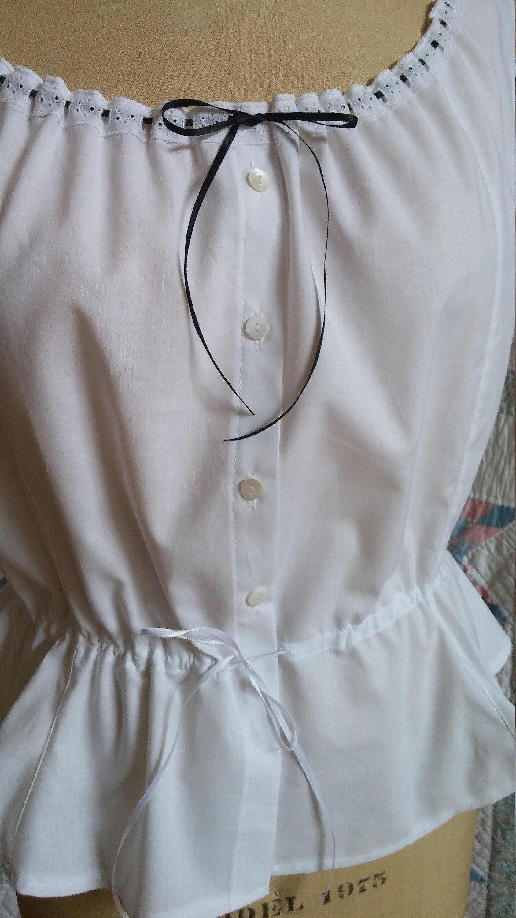 Corset Cover/ Camisole / 19th Century Underpinning - Regular and Plus Sizes