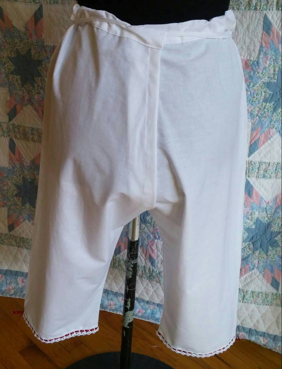 BANDED Underpinning Set - Chemise and Drawers - Regular - Historical