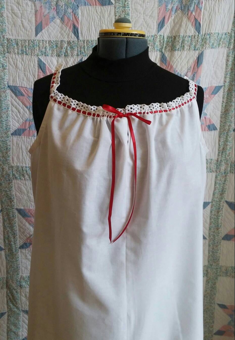 BANDED Underpinning Set - Chemise and Drawers - Regular - Historical