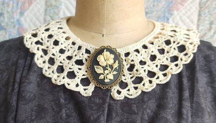 Three Graces Cameo Brooch, 19th Century Pin, Vintage Style Broach, Civil War Reproduction Brooch, Gift idea