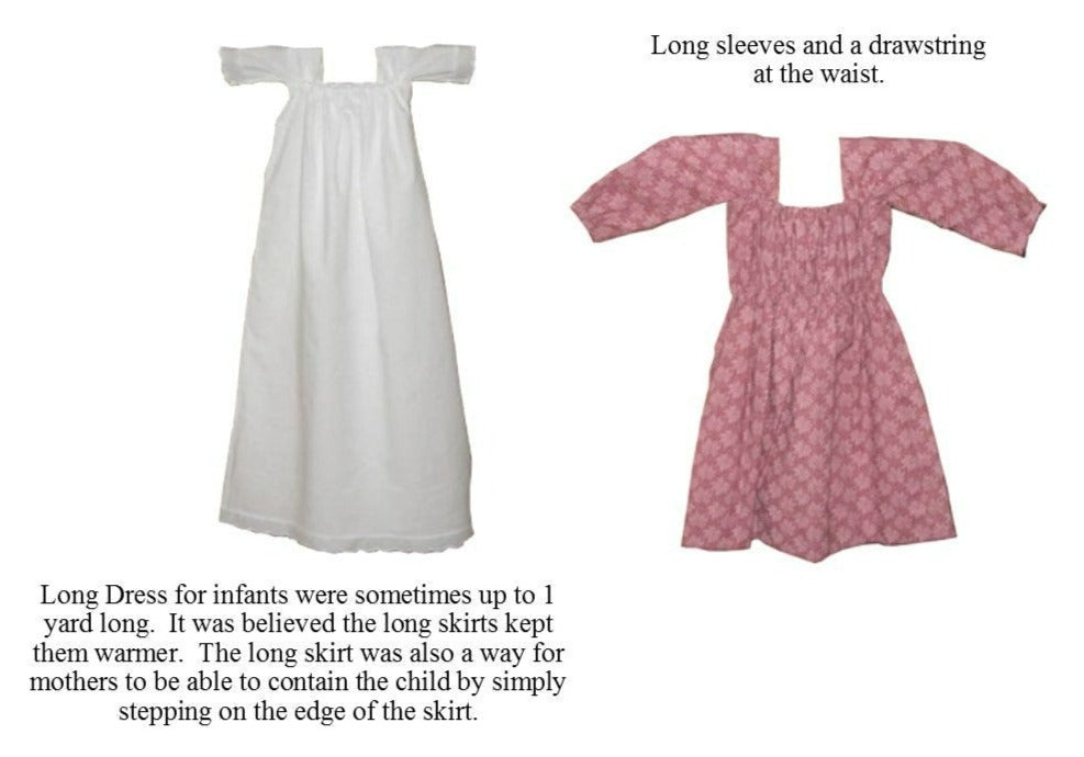 TSD-322 Infant/ Toddler Shift Sewing Pattern, Boone Frock