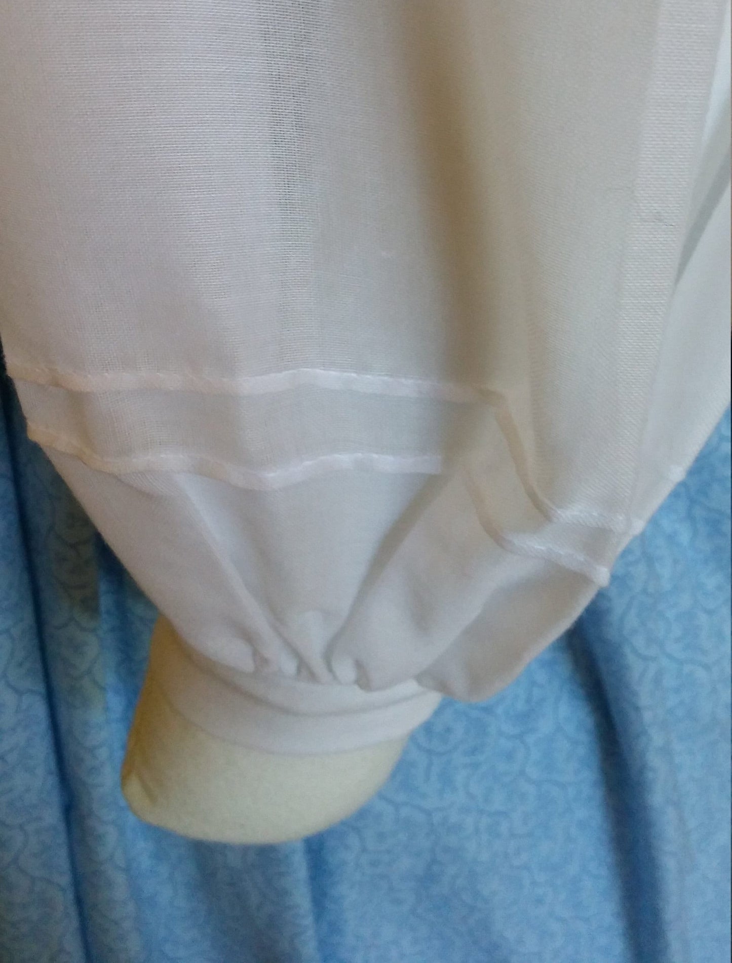Cotton Pin-tucked Chemisette and Sleeve Jockey - Undersleeve Set