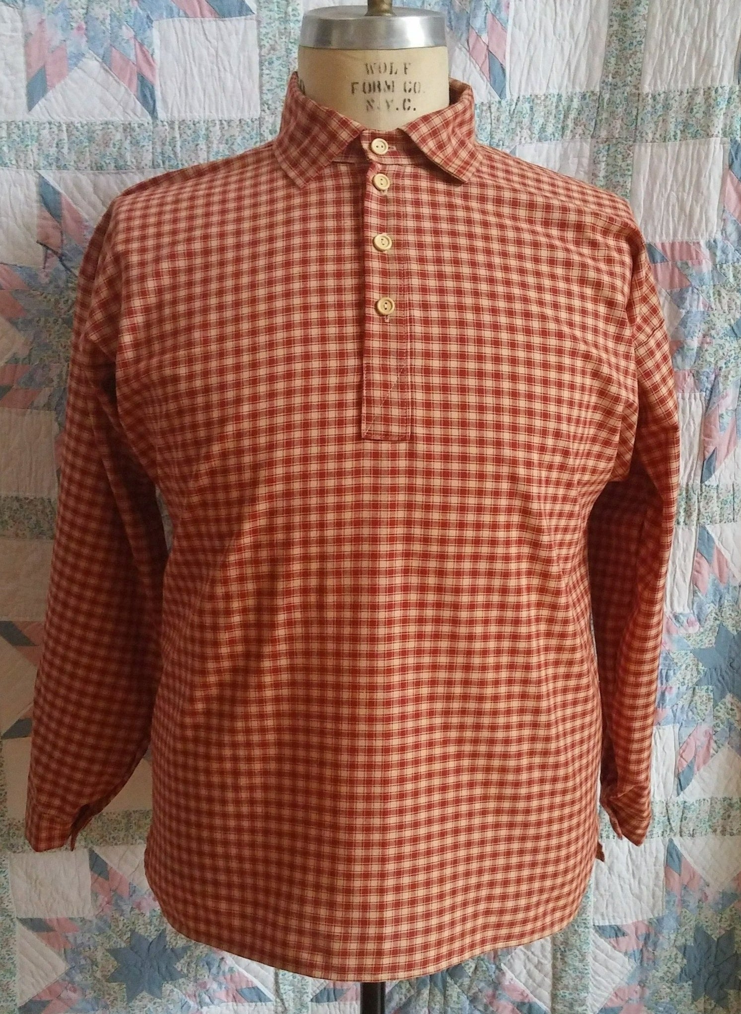 19th Century Basic/ Civilian Mens and Boys Shirt