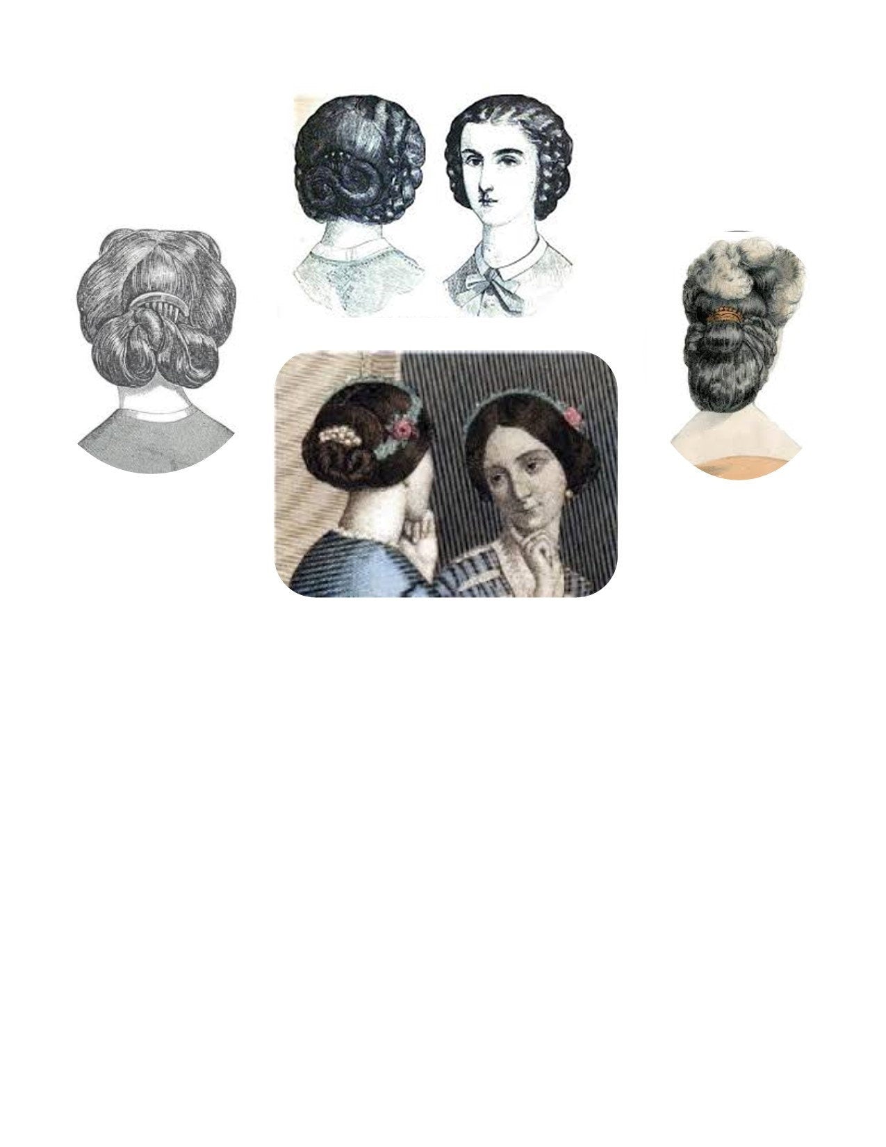 Black Cameo with Silver Filigree Hair Comb, 19th Century Hair Accessory, Victorian, Prom, Evening, Prom, Bridal
