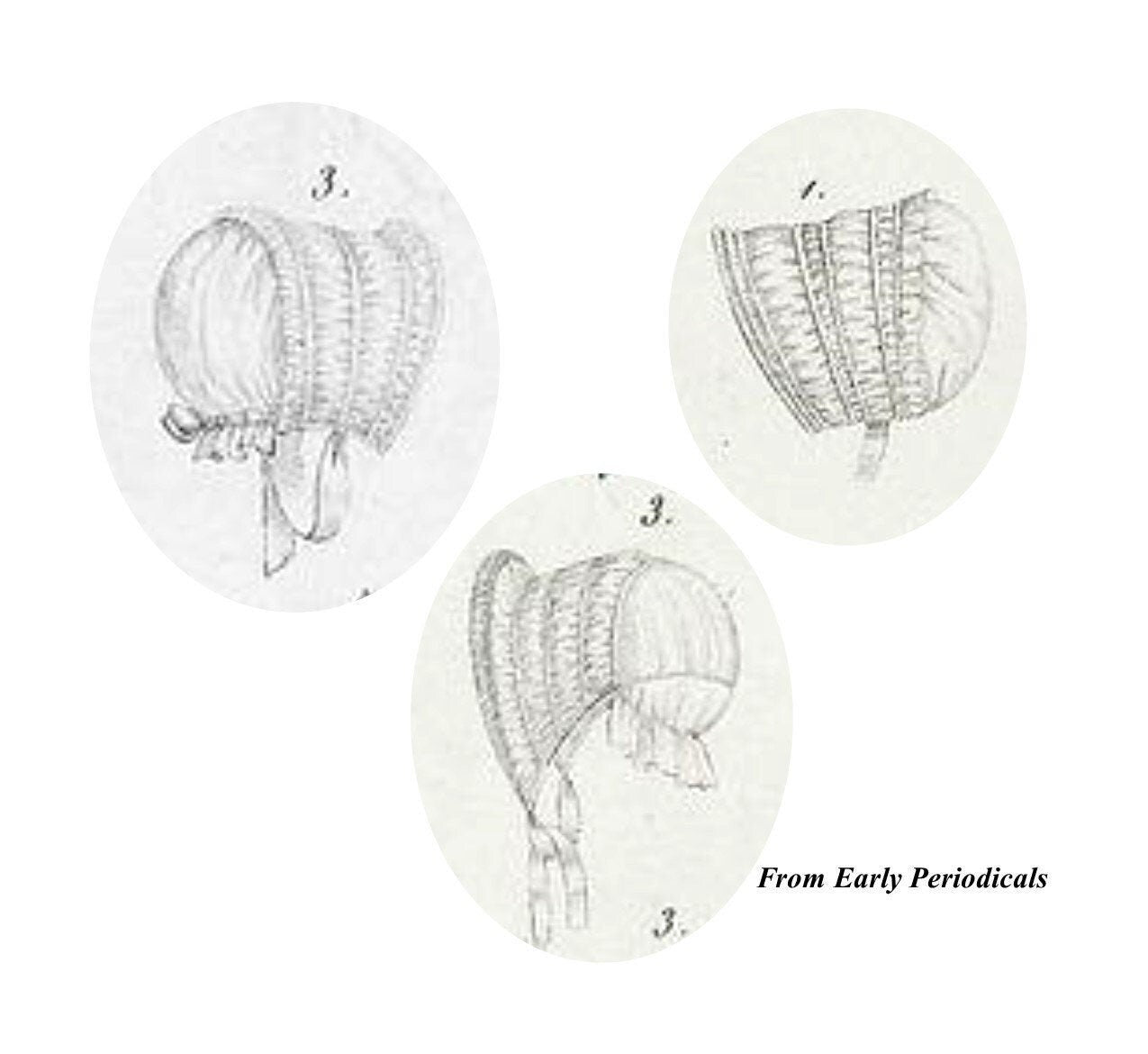 Mourning Bonnet - Drawn Bonnet - Capote Bonnet - Drawn Poke Bonnet - Widows Weeds - Regency - 19th century Victorian - Federal - Georgian