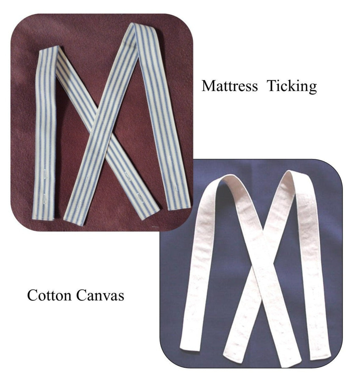 Button Braces/ Suspenders for men and boys - Victorian, 19th Century, civilian,military, Civil War re-enactor, mountain man, pioneer